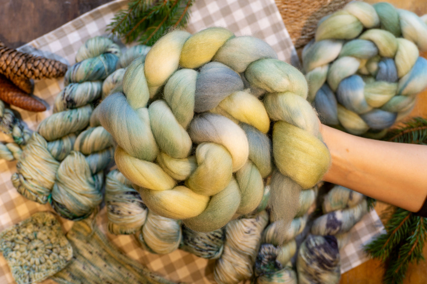 Mornings in the Stream - Polwarth Fibre