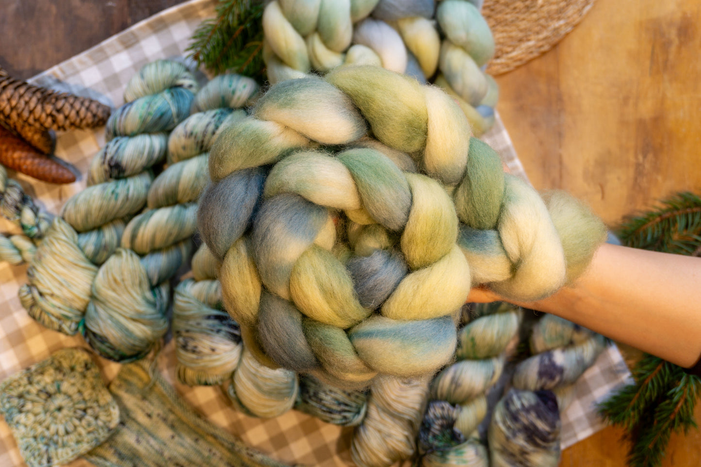 Mornings in the Stream - Kent Romney Fibre