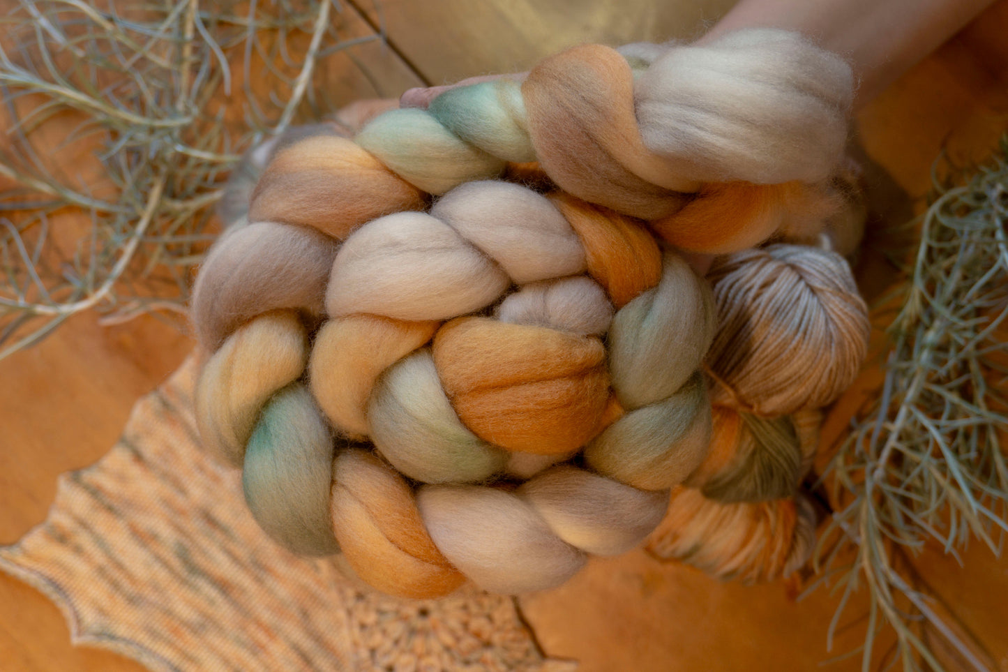 When it crumbles - Polwarth FIBRE - Pre Order - SHIPPING IN 2-4 WEEKS