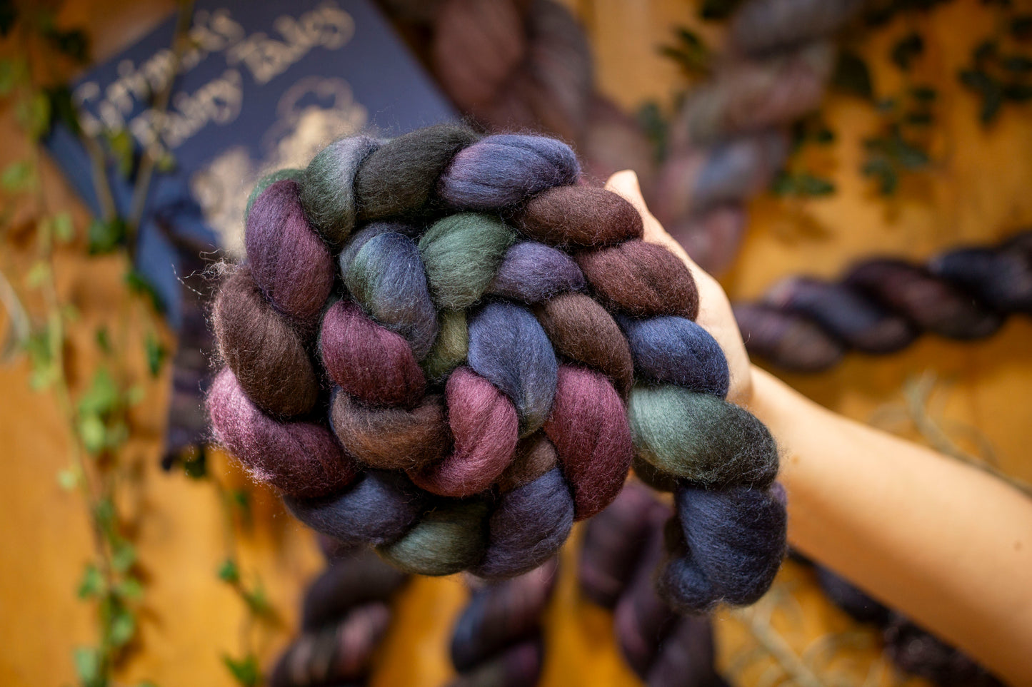 Blackthorn Briar - Polwarth Fibre