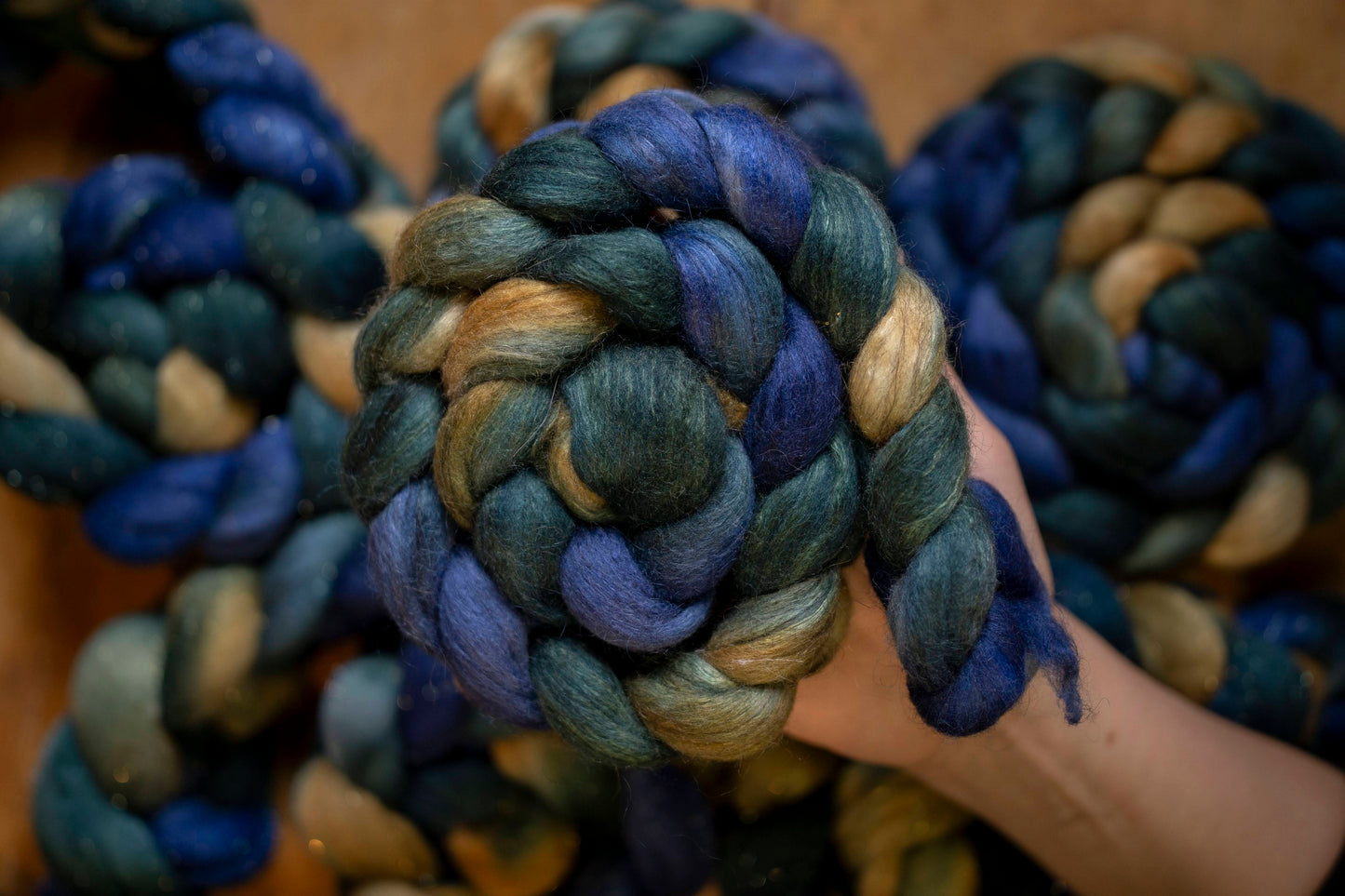 The end of the world - Silky Gotland/Polwarth Fibre