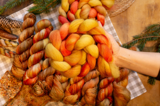 Sun Dappled - Kent Romney Fibre