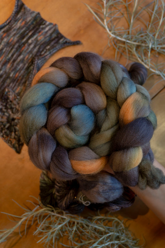 Don't leave town - Polwarth FIBRE - Pre Order - SHIPPING IN 2-4 WEEKS