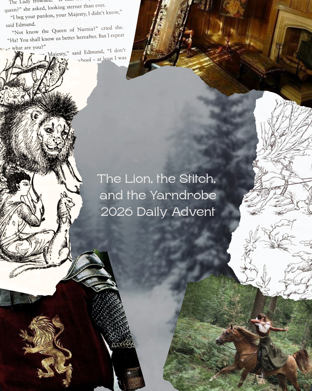The Lion, the Stitch, and the Yarndrobe - 2026 DAILY Advent - PRE ORDER SHIPPING IN NOVEMBER