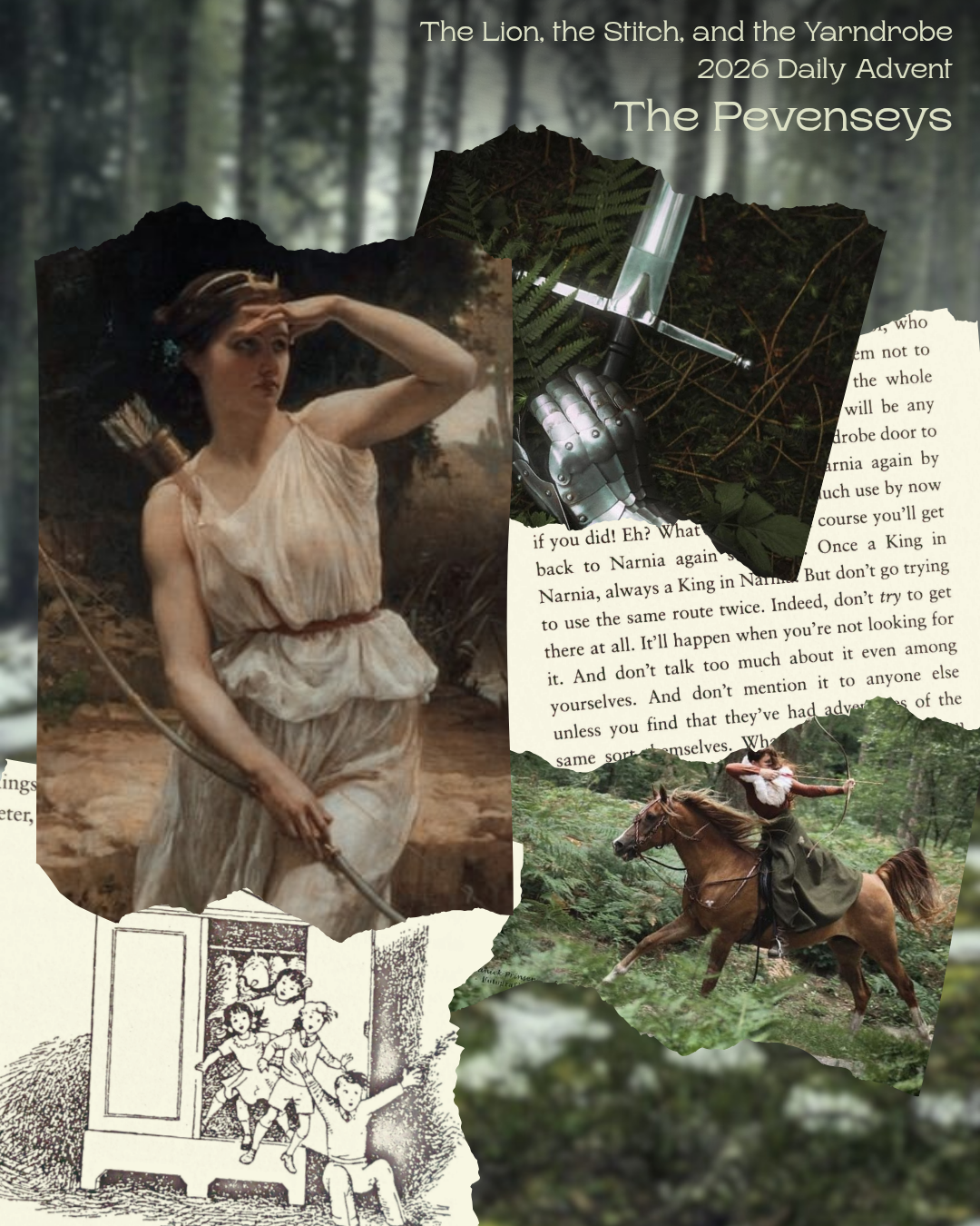 The Lion, the Stitch, and the Yarndrobe - 2026 DAILY Advent - PRE ORDER SHIPPING IN NOVEMBER