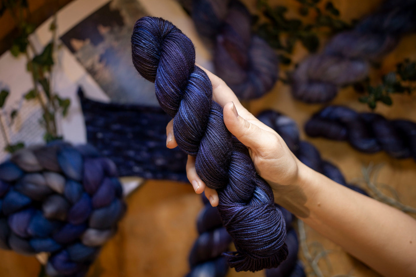 Ravens coming home - SW Merino DK
