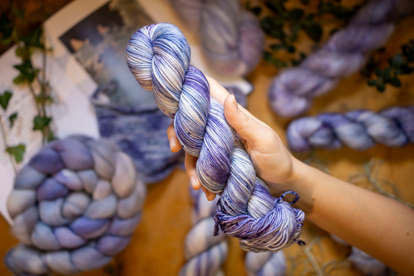 Seven little cups - SW Merino DK