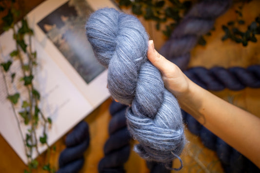 Midnight Feather - Alpaca Cotton Air