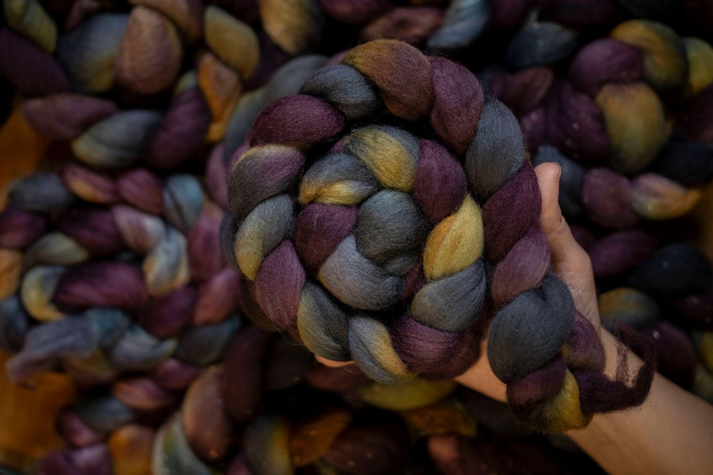 Beware of Crimson Peak - Polwarth Fibre