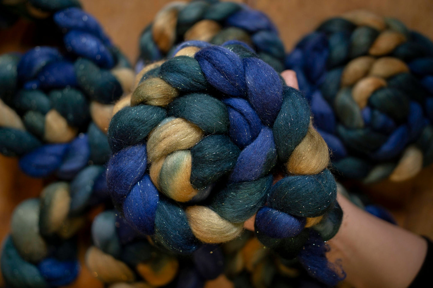 The end of the world - Sparkle Polwarth Fibre