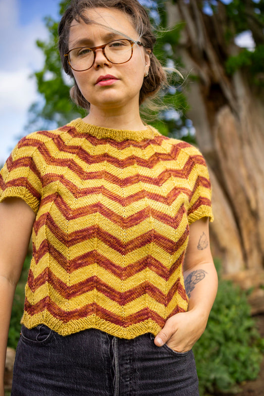 Sunburst Tee Pattern