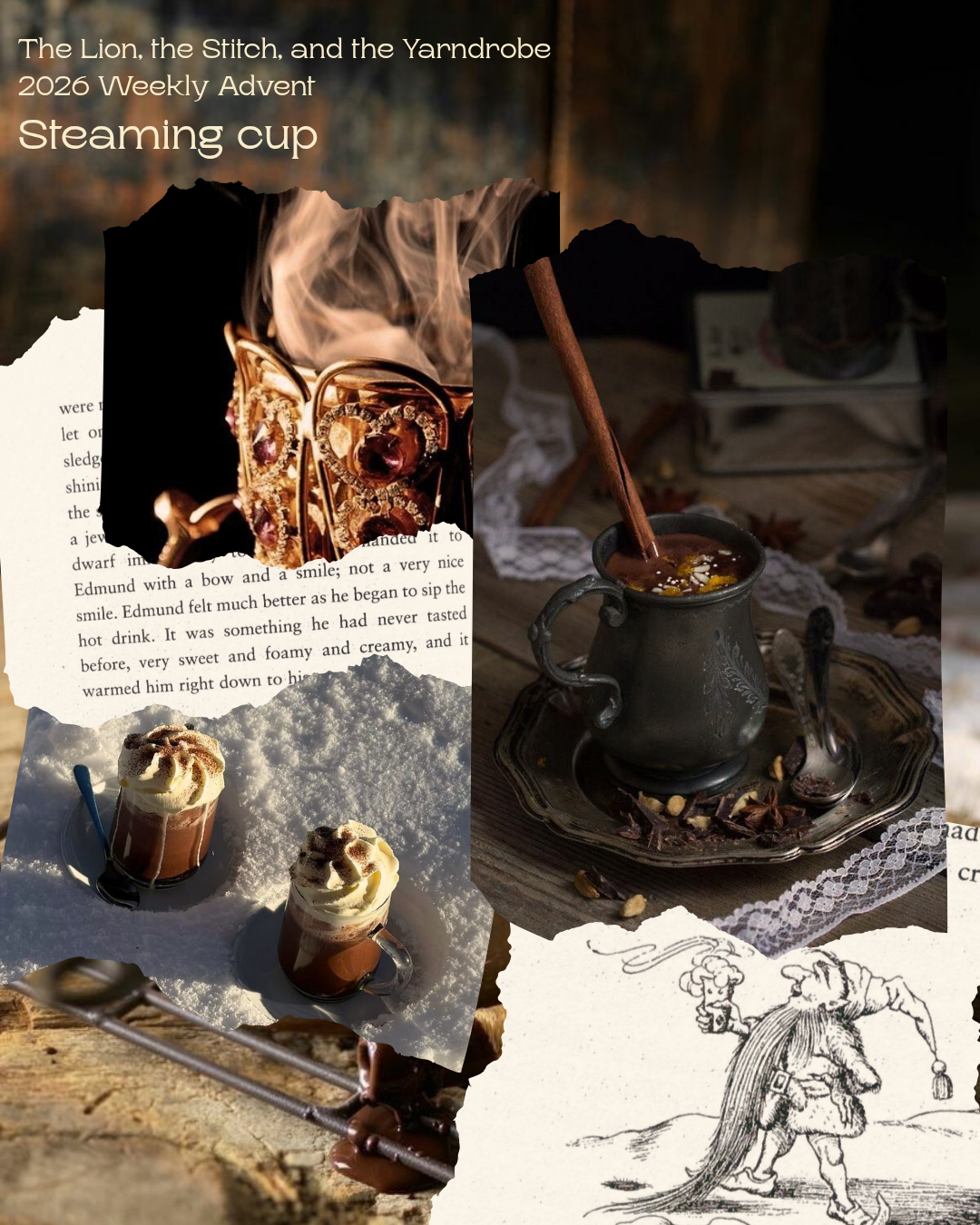 The Lion, the Stitch, and the Yarndrobe - 2026 WEEKLY Advent - PRE ORDER SHIPPING IN NOVEMBER
